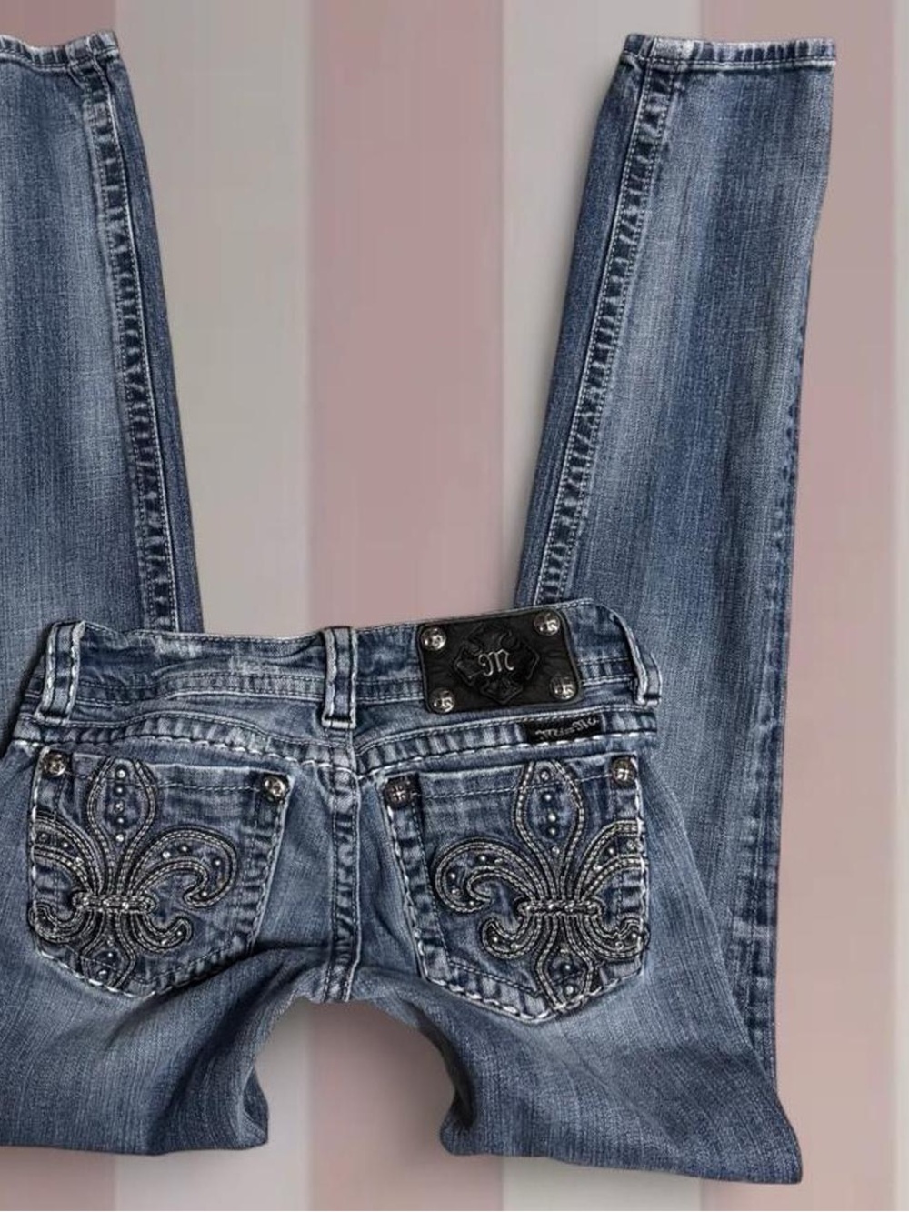 Miss Me Vintage Y2K LOW RISE Skinny Jeans